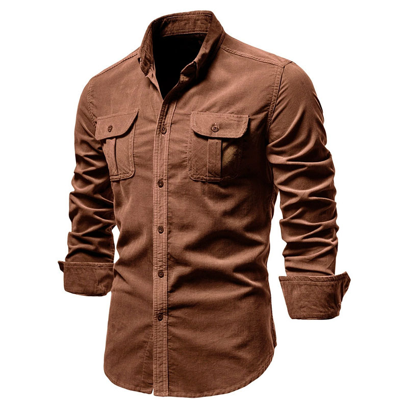 Erkek Kordonlu Günlük Gömlek C - Corduroy Button Up Shirt Men incelemesi ve fiyatı