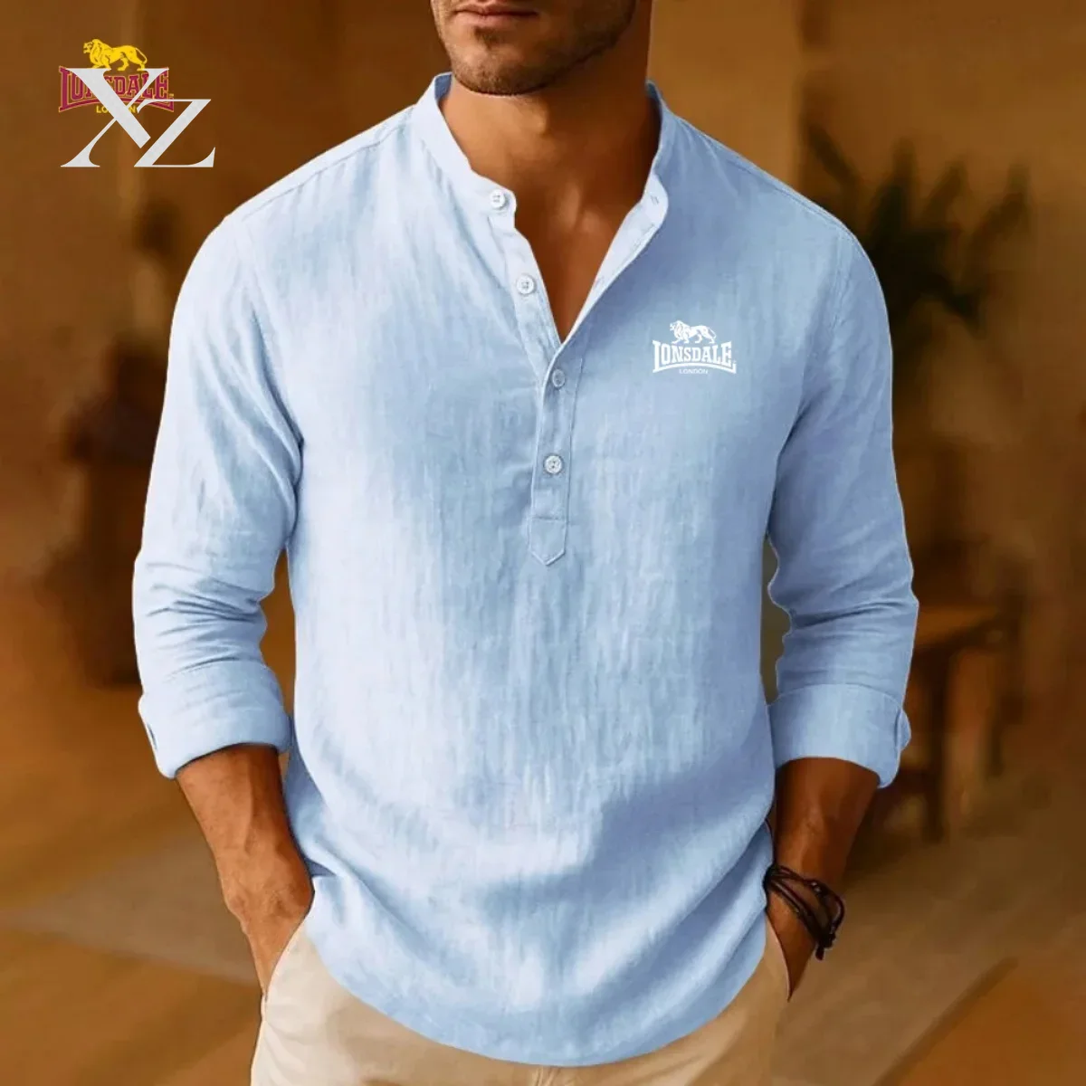 LONSDALE Erkek Yeni Sezon Raha - Mens Linen Shirt Long Sleeve incelemesi ve fiyatı